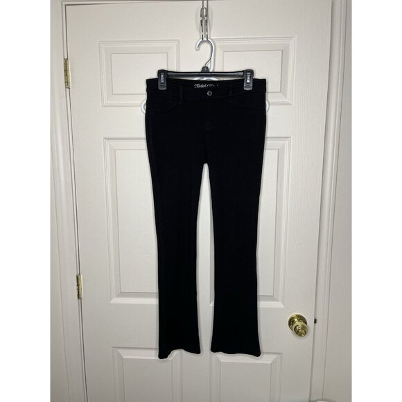 Faded Glory Bootcut Stretch Pants 6 Black Workwear Comfort Pants - Picture 1 of 3